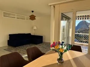 Sunny 3,5 Room Apt, 10 Min to Center, Free Parking - Pregassona