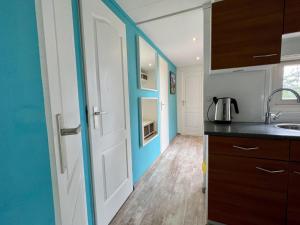 Modern chalet in Campanula Park with garden