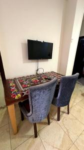 روف غرفتين مكيف فيو بانوراما بحر شارع جيلاتي عزة البوسيت - Air-conditioned 2br roof with panoramic sea view