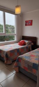 Departamento amplio y cómodo en Lomas de Papudo I, 2D 1B, para 4 personas, cercano a la playa