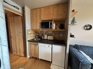 Studio cosy 2 adultes+2 enfants, Alpe dHuez, proche pistes et commerces - FR-1-405-202