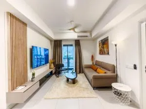 The Atrium at Jalan Ampang by OKBnB - 3Bedroom Apartment with FREE WiFi & Carpark - Kampong Datok Keramat