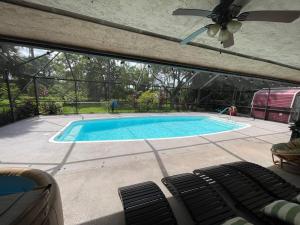 Heated pool at Persimmon Retreat