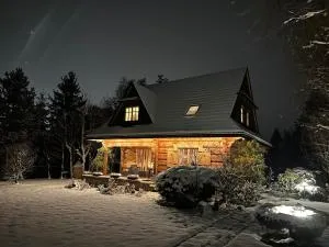 Sękata Chata - drewniany domek z jacuzzi - Osieczany