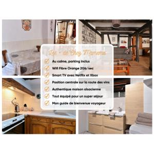 Maisons de vacances Chez Mamema, maison Alsacienne route des vins : photos des chambres