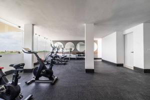 King Studio with Balcony, Rooftop Pool in Trendy Aldea Zama