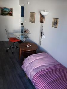 Studio meublé 2 pièces jardin piscine