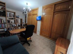 Estudio con terraza junto al mar