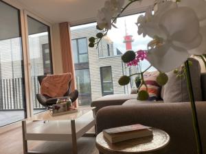 BeltBlick Fehmarn - moderne Ferienwohnung mit Meerblick und Sauna - Neubau