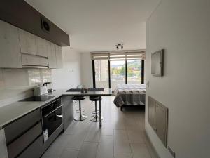 Departamento amoblado de 1 ambiente más 1 sofa cama