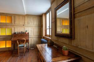 Maisons de vacances hjem Port Blanc A breathtaking setting facing th : photos des chambres