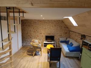 Maisons de vacances La Terrasse Bleue, havre de paix avec vue sur le Cele, a 15 min de Figeac : photos des chambres