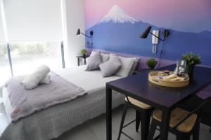 Departamento full equipado a pasos del movistar arena, moderno y cómodo con toda la magia del sur