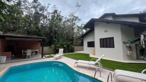 Casa da Praia Rodeada pela Mata Atlantica