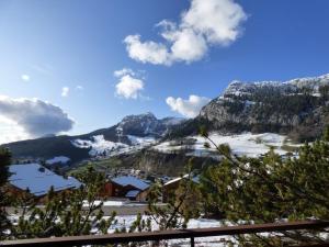 Studio 4 pers, sur pistes, terrasse 15m², Chinaillon - FR-1-458-212