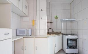 Kitnet Pé na Areia Santos Embaré