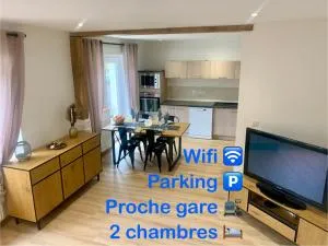 L Inimitable spacieux et lumineux avec 2 chambres - 萨尔堡