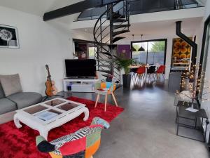 Maisons de vacances Villa plage piscine chauffee : Maison 4 Chambres