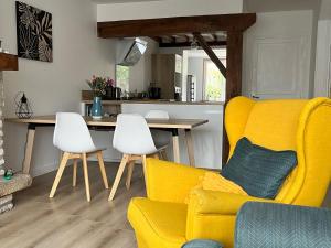 Maisons de vacances Maison chaleureuse avec jardin - Pause Normande : photos des chambres