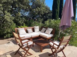 Charmante villa avec spa et panorama