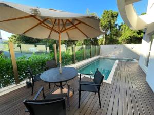 Apartamento Exclusivo a 600m da Praia de Palmas Piscina Banheira de Imersão aquecida rede