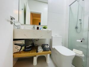 Apartamento Exclusivo a 600m da Praia de Palmas Piscina Banheira de Imersão aquecida rede