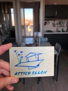 Attico Ellen terrazza con vista