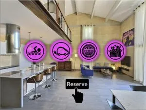 Nouveau - Superbe villa duplex - 5 adultes 4 enfants - 蒙塔尼亚克