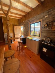 Cabañas vista al río