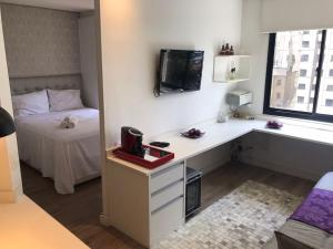 Morada Times Square Moema - Flat em hotel luxuoso