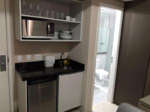 Morada Moema Essential II - Flat em hotel bem localizado em Moema