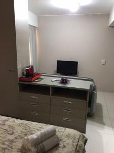 Morada Moema Essential II - Flat em hotel bem localizado em Moema