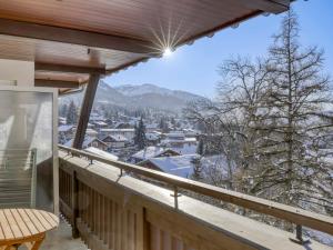 Studio cabine à Megève pour 4 pers, avec balcon, animaux admis, proche télécabine - FR-1-453-323