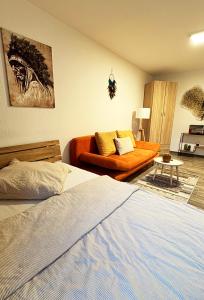 Nähe Uni Campus inklusive Parkplatz Boho-Suite by Rentigo - Perfekt für einen Aufenthalt in Zentrumnähe!