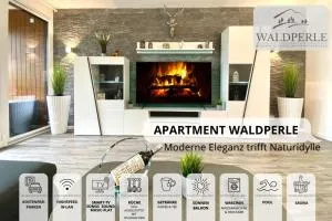 Exklusives 5-Sterne Apartment Waldperle mit Indoor-Pool, Sauna, top Lage und Ausblick in die Natur, Hunde willkommen - Obertal