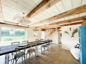 Maisons de vacances Maison Maillots et Bigorneaux, 15 pers, jacuzzi, 40m de la mer : photos des chambres