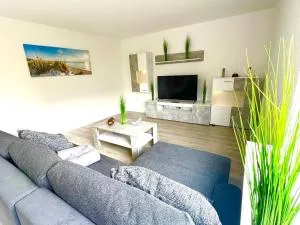 Ferienhaus am Deich mit Küche, Balkon und Smart-TV - Hinte