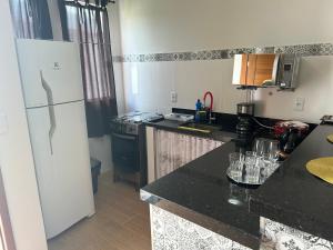 Chalé 1 vista para montanha