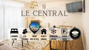 Le Central - Vue Hotel de ville - 4 Chambres - Доланкур