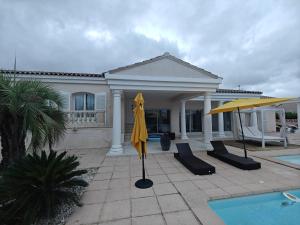 Villas Rare Villa luxueuse 250 M2 proche plage Perols : photos des chambres