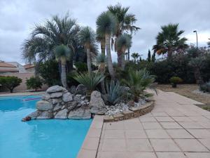 Villas Rare Villa luxueuse 250 M2 proche plage Perols : photos des chambres