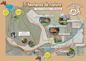 Maisons de vacances Gite Nature Le moulin : photos des chambres