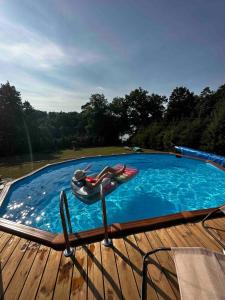 Zdunlandia Dom nad Jeziorem, jacuzzi, kort, basen