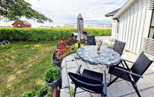 Havsutsikt med 50m till badstrand