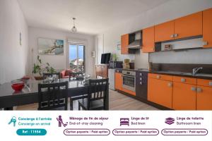 À 50m de la plage, Appartement vue mer