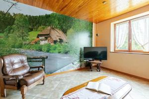 Appartements Appartement spacieux a Epfig avec vue sur le jardin : photos des chambres