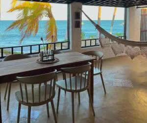 Casa Pé na Areia Maracajau - 马拉卡贾