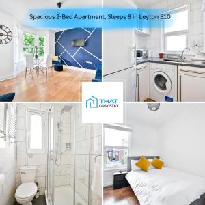 2-Bed, Sleeps 8 in Leyton E10, Near Stratford