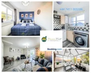 LOW rate this season for 3-Bedroom house In Bedworth - With Free Wi-fi, Private Parking & Garden by Passion Fruit Properties - OSB - Caldecote