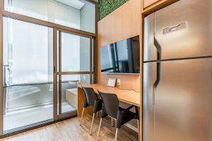 Studio Completo a 100m do Metrô Brooklin HM205